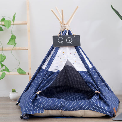 Canvas Pet Tent for Dogs – Cozy Indoor & Outdoor Hideaway