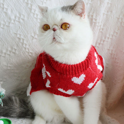 Festive Princess Dress Sweater for Dogs – Holiday & Christmas