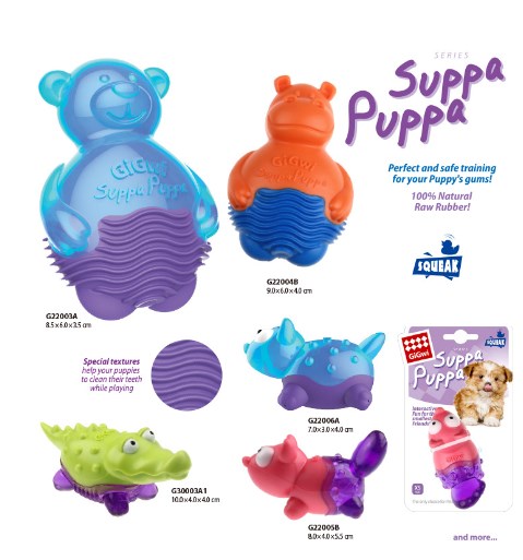 Squeaky Puppy Molar Chew Toy – Fun & Dental Health in One