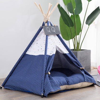 Canvas Pet Tent for Dogs – Cozy Indoor & Outdoor Hideaway