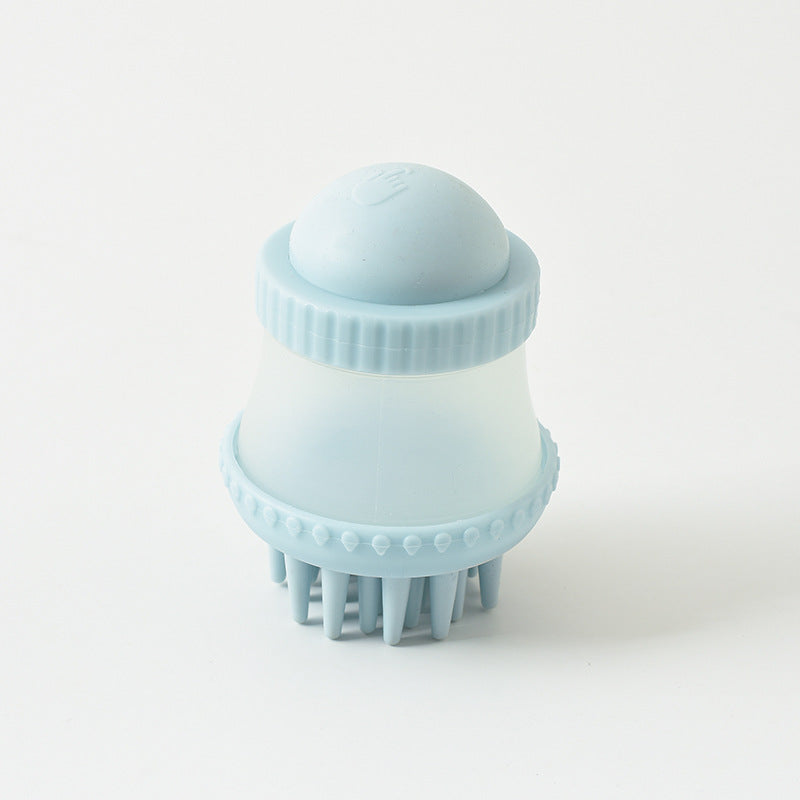Silicone Pet Bath Massage Brush – Multifunctional Grooming Tool
