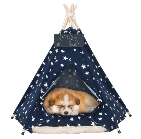 Canvas Pet Tent for Dogs – Cozy Indoor & Outdoor Hideaway